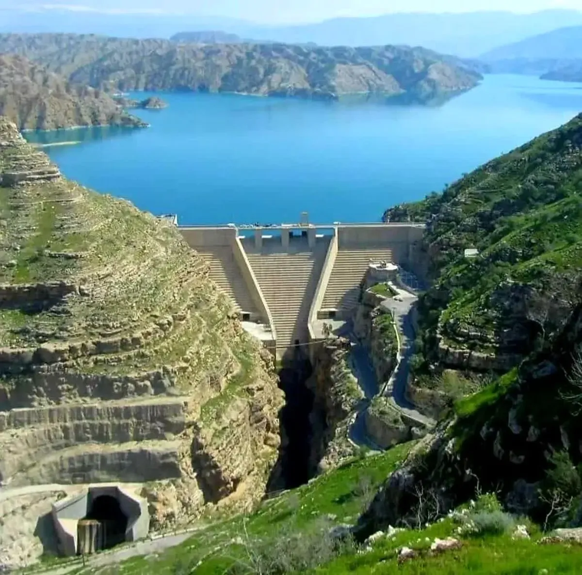 ذخیره آب سد کوثر به ۸۲ درصد رسید/برداشت ۲۴۷ میلیون مترمکعب آب از ابتدای سال آبی