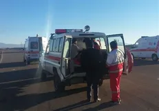 واژگونی اتوبوس در اتوبان کرج ــ قزوین ۱۱ مصدوم به‌جا گذاشت