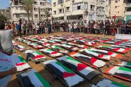 جنبش المجاهدین: پیکر ۱۱۲ شهید فلسطینی، شاهدی بر وحشیگری صهیونیست&zwnj;هاست