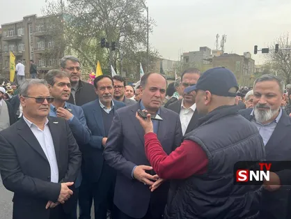 حضور وزیر جهاد کشاورزی در راهپیمایی بزرگ روز قدس در تهران+ عکس