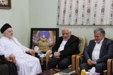 دیدار اعضای حزب مؤتلفه اسلامی با حجت‌الاسلام شهرستانی