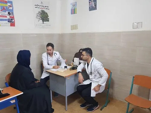 اردوی جهادی علوم پزشکی اهواز در منطقه کوی طاهر برگزار شد