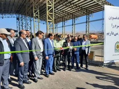 خط دوم ایستگاه بازرسی مرصاد در جاده کرمان - بم به بهره&zwnj;برداری رسید