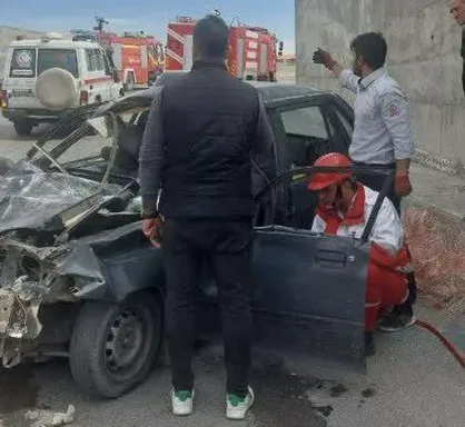 تصادف مرگبار در محور صالح&zwnj;آباد - همدان