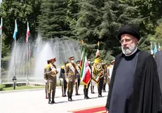 استقبال رئیسی از میرضیایف در سعدآباد
