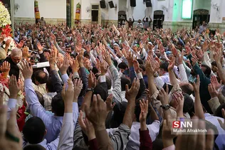 جشن میلاد امام حسن مجتبی در مسجد ارک