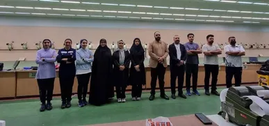 بازدید معاون وزیر ورزش از اردوی تیم ملی تیراندازی پیش از اعزام به ناگویا