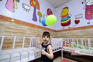 بازدید دانشجویان دانشگاه علامه طباطبایی از مرکز توانبخشی معلولین
