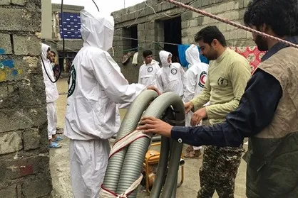 اقدامات قرارگاه جهادی دانشگاه آزاد در مناطق سیل&zwnj;زده استان سیستان و بلوچستان