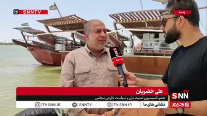 خضریان: آمریکایی&zwnj;ها از پشت سامانه&zwnj;های تاد و پاتریوت خارج شوند و وارد جنوب ایران شوند تا زمین اروندرود، آبادان و خرمشهر از خون آنها سیراب شود