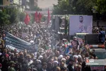 تشییع ۲ شهید حادثه تروریستی حرم شاهچراغ(ع)
پیکر مطهر شهدای حادثه تروریستی حرم شاهچراغ (ع) ساعت ۹ صبح چهارشنبه ۲۵ مرداد۱۴۰۲ از میدان شهدا تا حرم مطهر احمد بن موسی شاهچراغ (ع) شیراز تشییع شد.