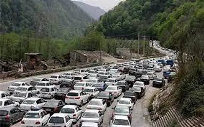 افزایش ۲۴ درصدی تردد خودرو&zwnj;ها در جاده&zwnj;های کشور/ ترافیک سنگین در محور&zwnj;های شمالی