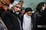 تشییع و تدفین پیکر نادر طالب‌زاده در بهشت زهرا(س)