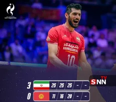 پیروزی راحت والیبال ایران در بازی‌های آسیایی