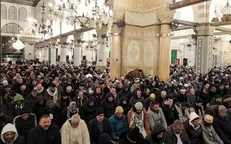 حضور هزاران فلسطینی در مسجدالأقصی/ تأکید جهاد اسلامی بر وحدت فلسطینیان