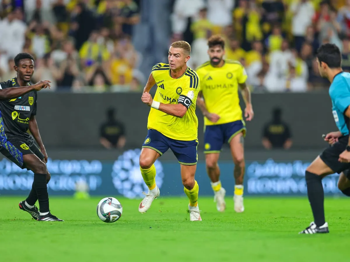 فیلم گل شماره ۹۷۹ کریستیانو رونالدو در دیدار النصر و ابها