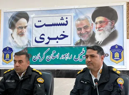 اعمال محدودیت&zwnj;های ترافیکی در محدوده گلزار شهدای کرمان+فیلم