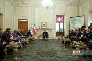 دیدار نائب‌‌ رئیس مجلس عراق با علی لاریجانی