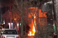 اغتشاشگران با چاقو یک پلیس را شهید کردند