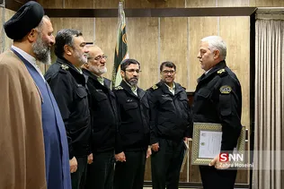 تکریم و معارفه معاونان و فرماندهان ناجا