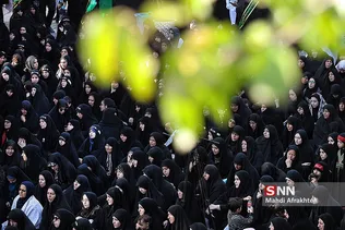 اجتماع زنان عاشورایی در امامزاده سیده ملک خاتون
