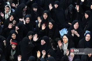 اجتماع زنان عاشورایی در امامزاده سیده ملک خاتون