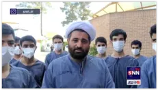 هشدار نیروهای جهادی حاضر در غسالخانه بهشت زهرا به مردم: