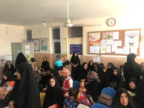 اردوی جهادی دانشگاه علوم پزشکی بوشهر در روستای شول
