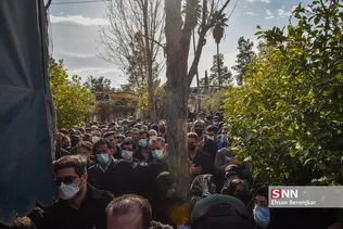 تشییع پیکر شهید مدافع امنیت شهید «علی‌اکبر رنجبر» در شیراز