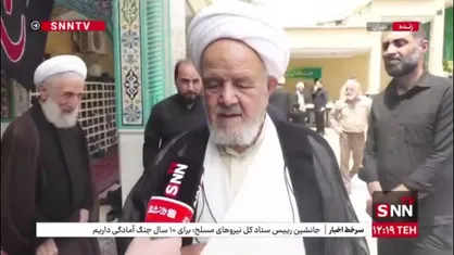 حجت الاسلام سعیدی: جبهه استکبار نمی&zwnj;خواهد کسی را در مقابل خودش ببیند / الگو شدن در دنیا پر از ظلم و جور هزینه دارد