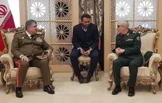 رئیس ستاد نیرو‌های مسلح ایران و وزیر دفاع سوریه دیدار کردند/ سرلشکر باقری: سوریه در برابر توطئه‌ای ۱۰ ساله ایستادگی کرد