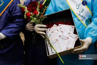 عیادت خادمین مسجد جمکران از بیماران