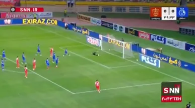 گل اول پرسپولیس به استقلال توسط محبی در دقیقه ۴۹/ پرسپولیس ۱ - ۰ استقلال