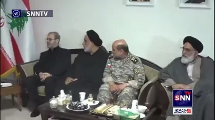 حضور فرمانده کل ارتش و مشاور رئیس ستاد کل نیرو&zwnj;های مسلح در دفتر حزب&zwnj;الله لبنان جهت عرض تسلیت شهادت سید حسن نصرالله