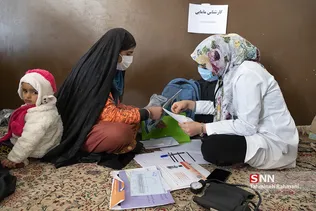 اردو جهادی گروه طبیبان مسیر در حاشیه شهر تهران