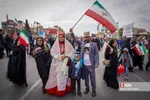 راهپیمایی 22 بهمن در شیراز - 1402