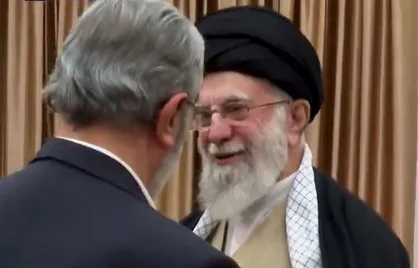 دیدار آقای &laquo;زیاد النَخاله&raquo; دبیرکل جنبش جهاد اسلامی فلسطین و هیئت همراه با رهبر انقلاب