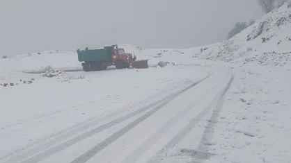 بارش برف در مازندران باعث مسدود شدن ۱۷۰ راه روستایی/بسته ماندن جاده&zwnj;های کندوان و هراز