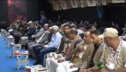 حضور مقام&zwnj;های یمن در سفارت ایران در صنعاء و تسلیت شهادت رهبر انقلاب