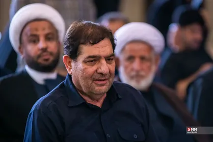 حضور محمد مخبر در مراسم چهلم قائد امت + فیلم