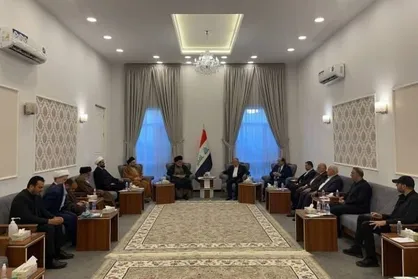 نشست میان سران هیئت هماهنگی شیعی و &laquo;مقتدی صدر&raquo; دقایقی پیش در شهر &laquo;نجف&raquo; آغاز شد