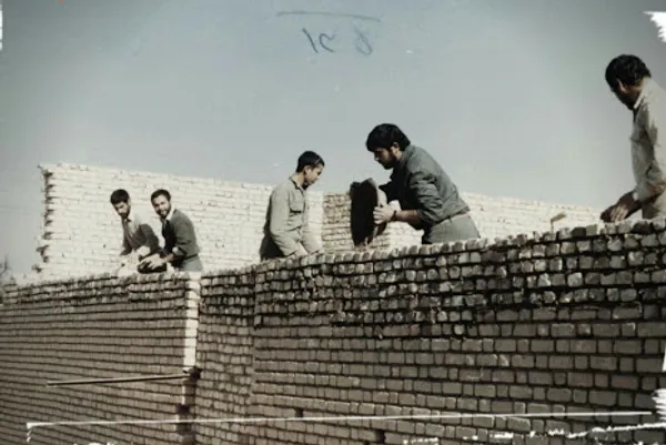 تصویری از نخستین اردوهای جهادی بسیج