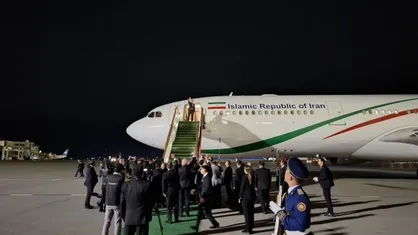 پزشکیان باکو را به مقصد تهران ترک کرد