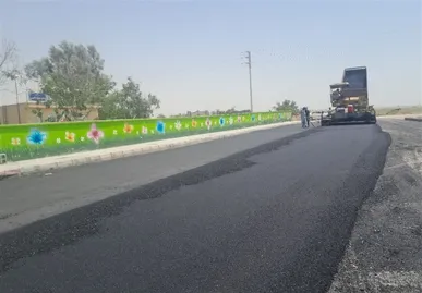 بهره‌مندی ۱۵ هزار خانوار روستایی از راه آسفالته استاندارد