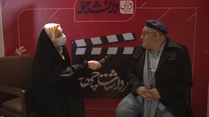 گفتگو با نادر سلیمانی بازیگر فیلم ضد