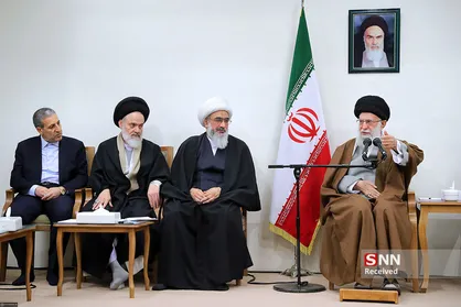 دیدار رهبر انقلاب با دست&zwnj;اندرکاران کنگره ۲۰۰۰ شهید استان بوشهر