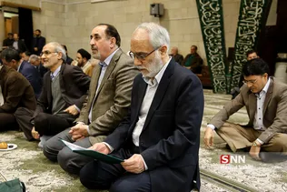 مراسم ختم پدر حجت الاسلام کلانتری معاون فرهنگی دانشجویی دانشگاه آزاد اسلامی