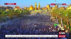 روز عرفه در کربلا؛ بین‌الحرمین موجی از حضور عاشقان