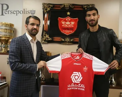 شهریار مغانلو رسما به پرسپولیس پیوست