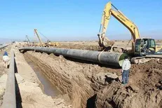 پروژه فاضلاب نهضت ملی مسکن دهدشت با اعتبار ۱۳۰ میلیارد تومان کلنگ‌زنی شد